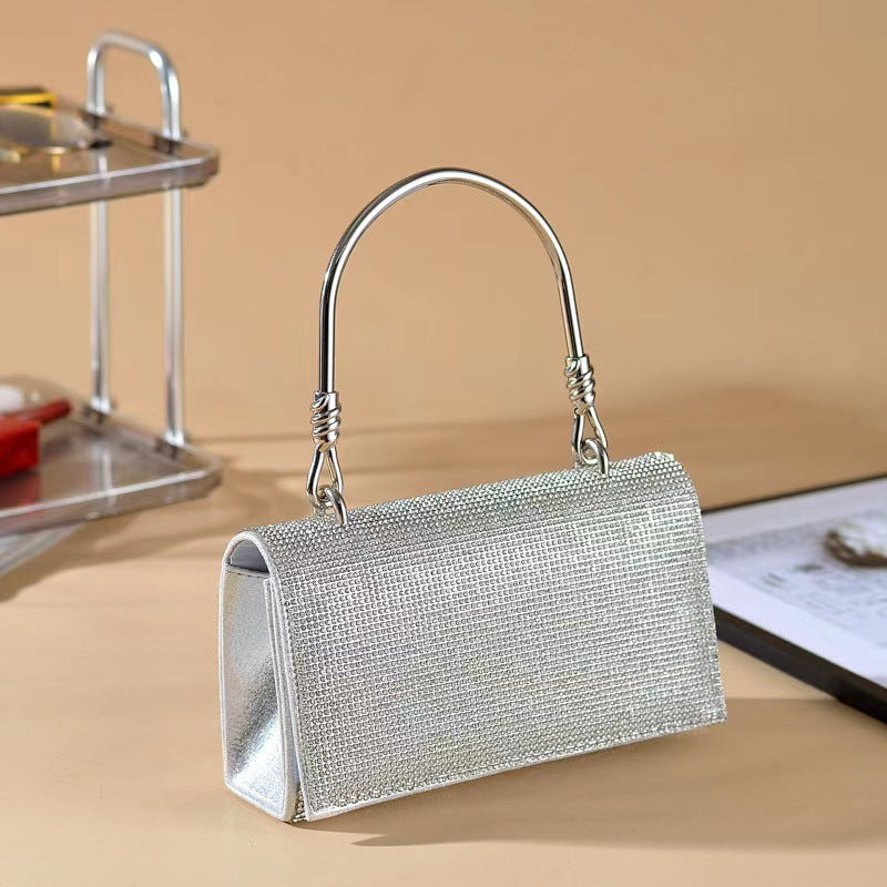 Shining 3A Full Diamond Handbag Women Luxury  Evening Bag