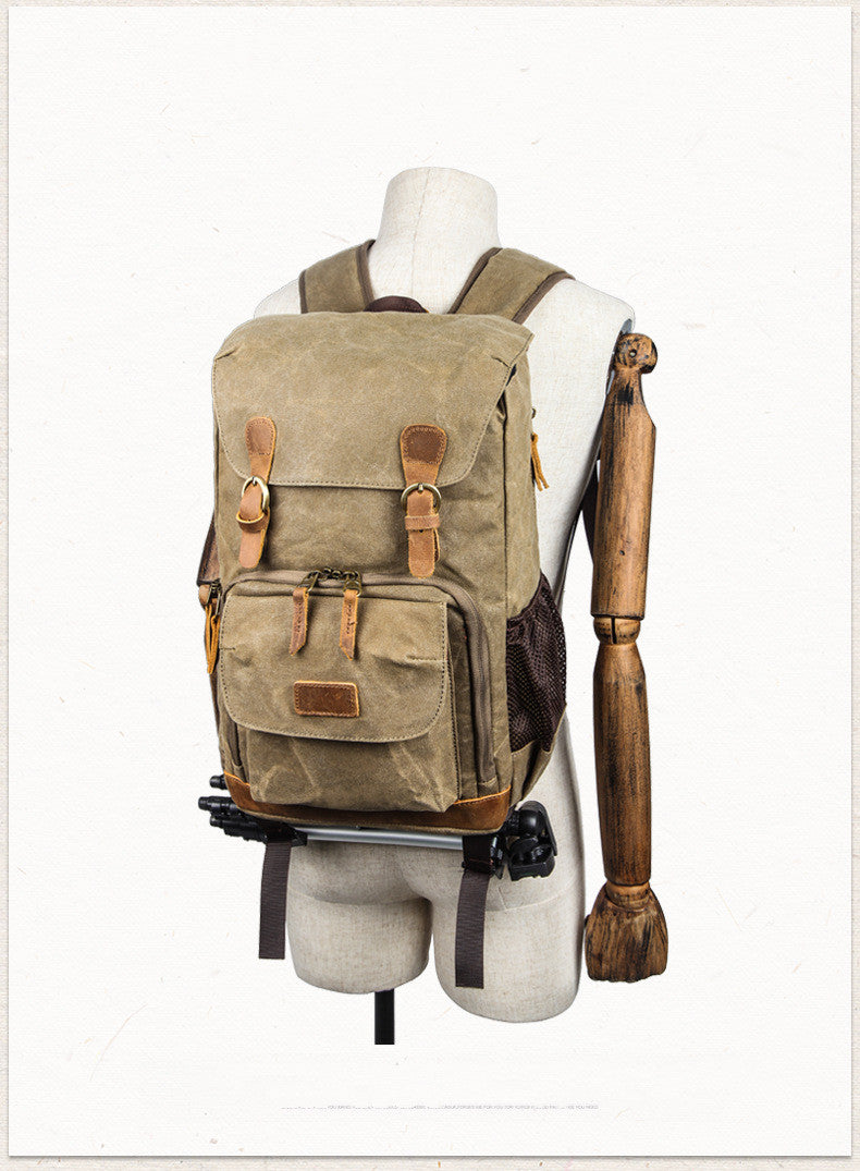 Camera bag, backpack.