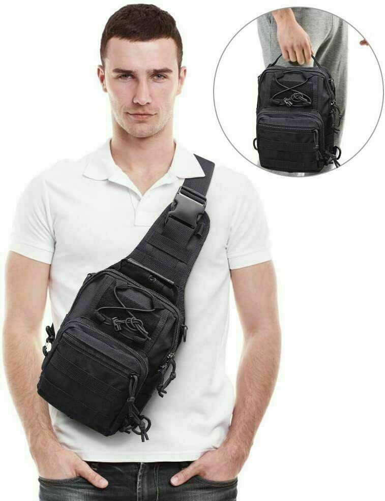 Men Backpack Tactical Sling Bag