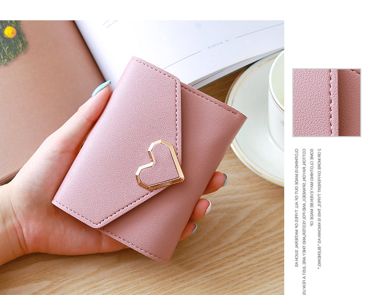 Womens Wallet Credit Card Holder Ladies Purse Trifold Coin Pocket with ID Window