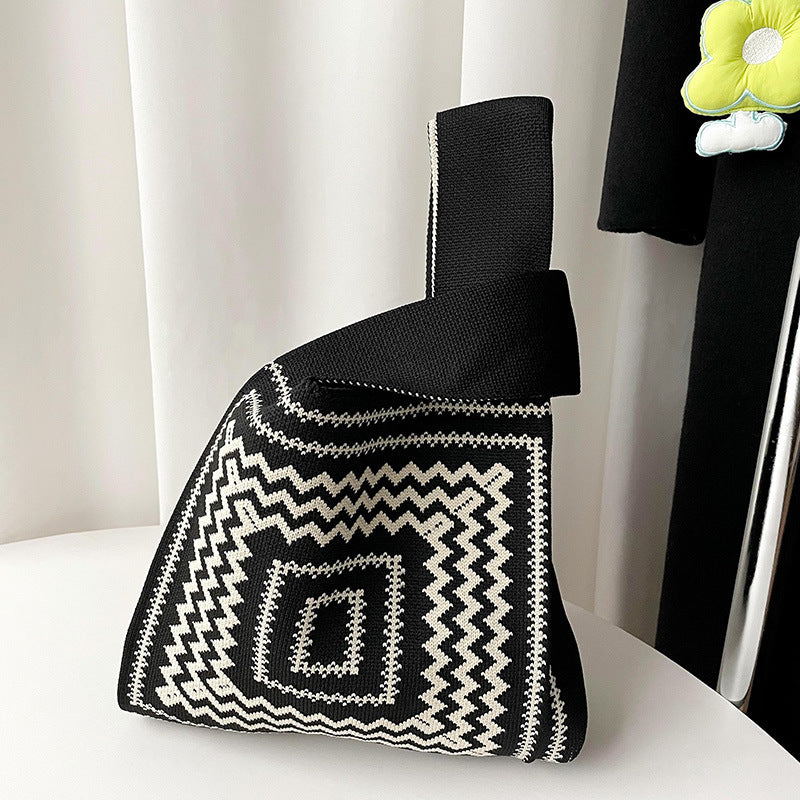 Boho Chic Geometric Handbag