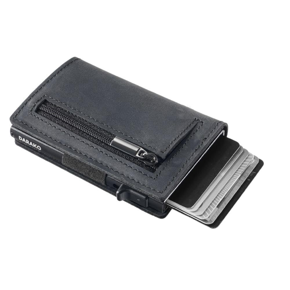 Men's Wallet Automatic Pop Card Aluminum Box RFID