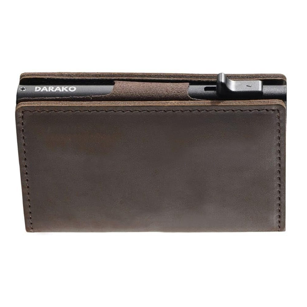 Men's Wallet Automatic Pop Card Aluminum Box RFID