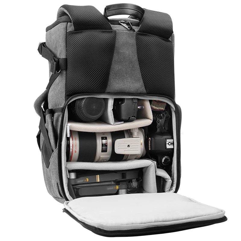 Eirmai Professional SLR Double shoulder MultiFunction Camera Bag*Holds 15” LT