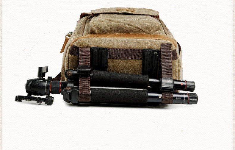 Camera bag, backpack.