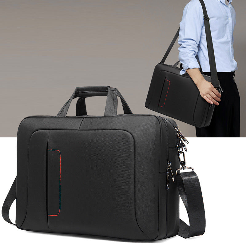 Men's Portable 17" Business Briefcase, laptop bag.