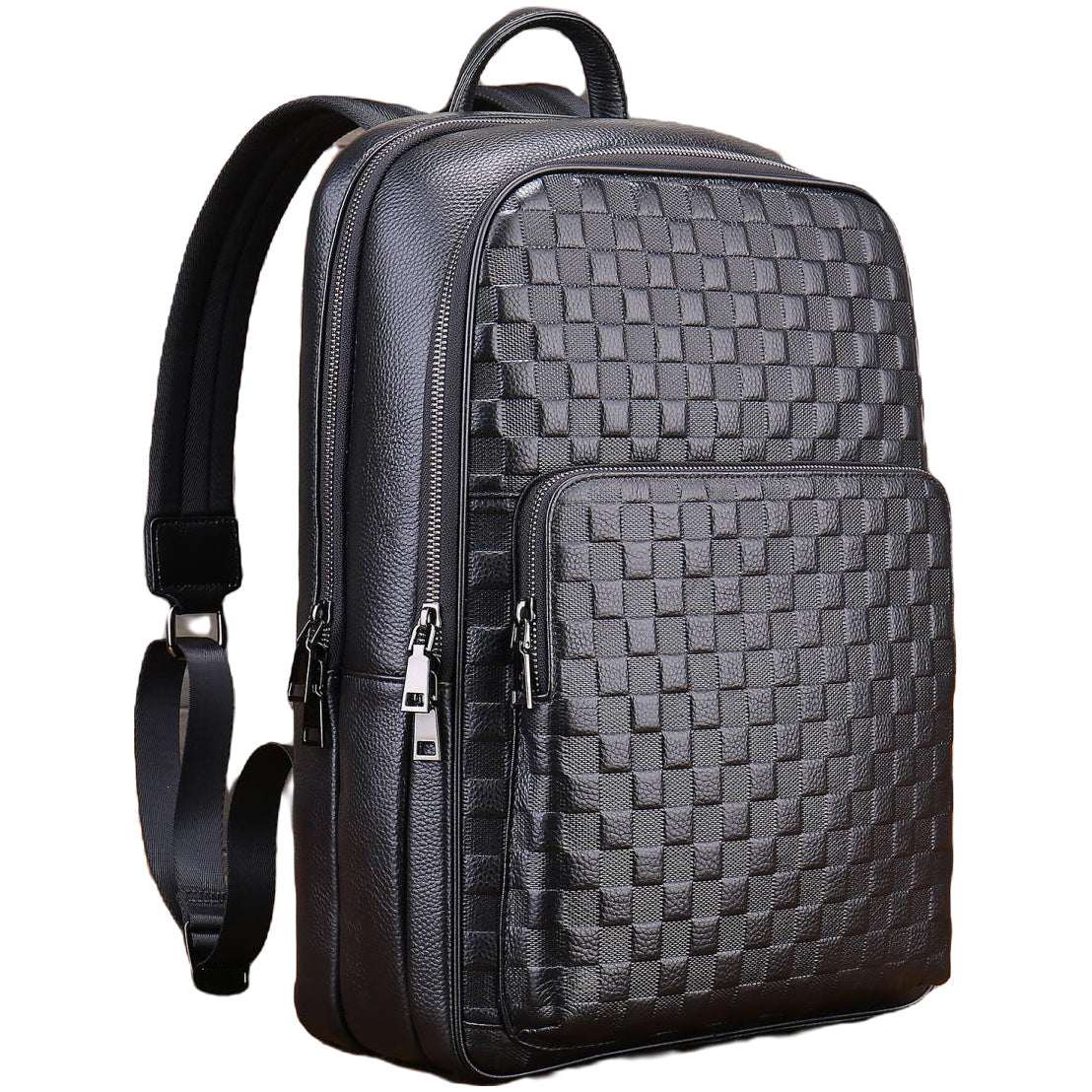 Large Capacity Genuine Leather  High-grade Men's Bag