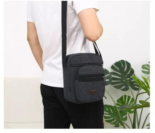 Sport Crossbody Bag Canvas  Casual Shoulder Bag Handbag Pouch Messenger