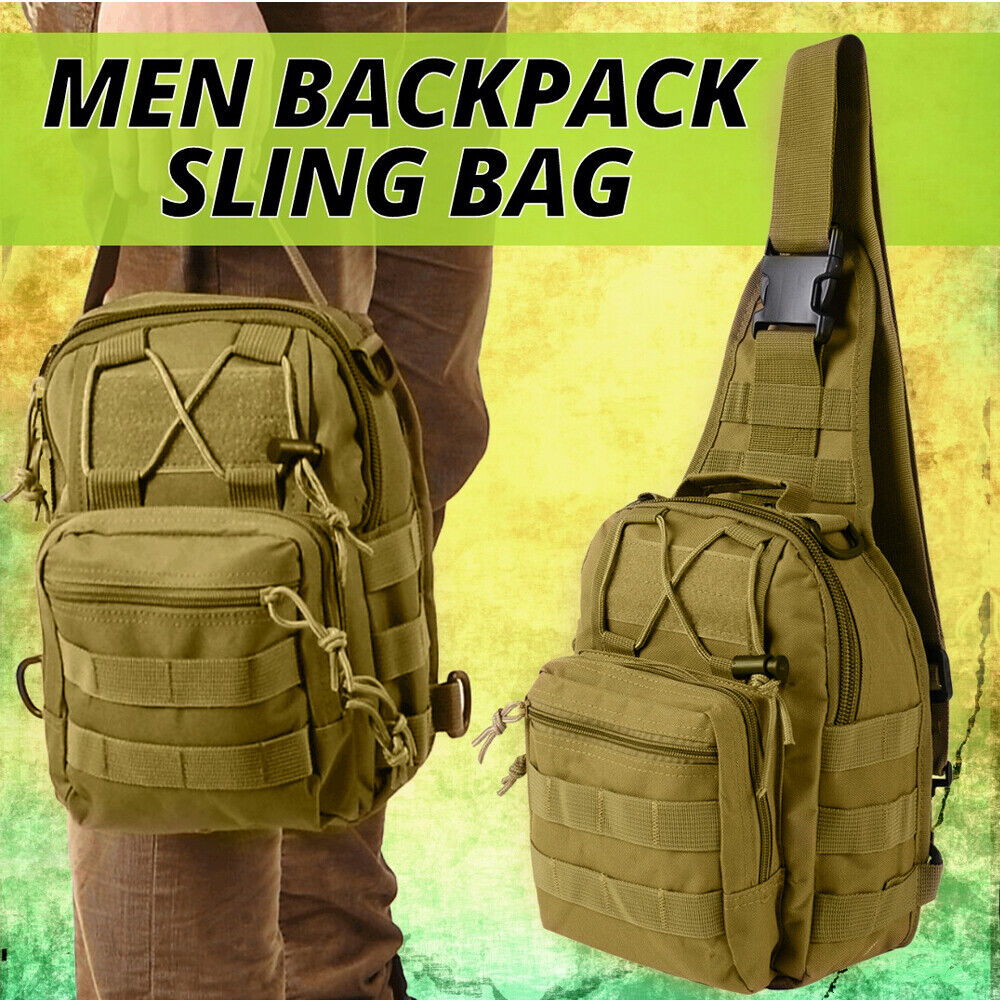 Mens Tactical Sling Chest bag