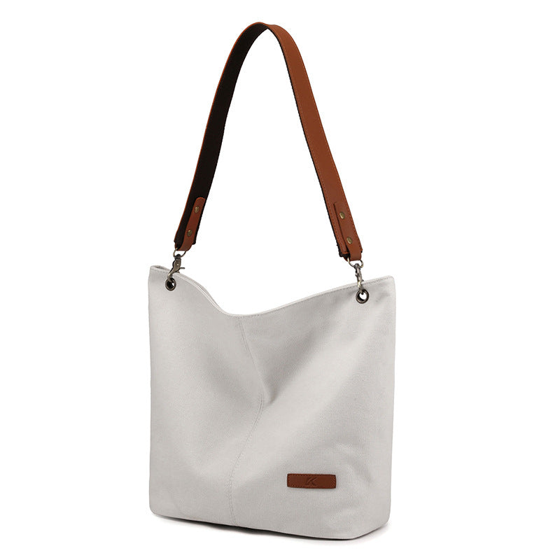 Women's Casual Canvas Shoulder Bag Large Capacity