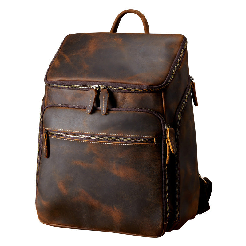 Vintage Leather Backpack