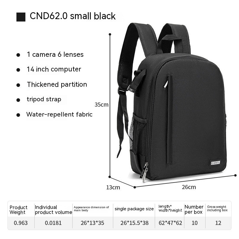 Backpack Bag Professional for DSLR/SLR  Camera Waterproof, Camera Case Compatible for Sony Canon Nikon