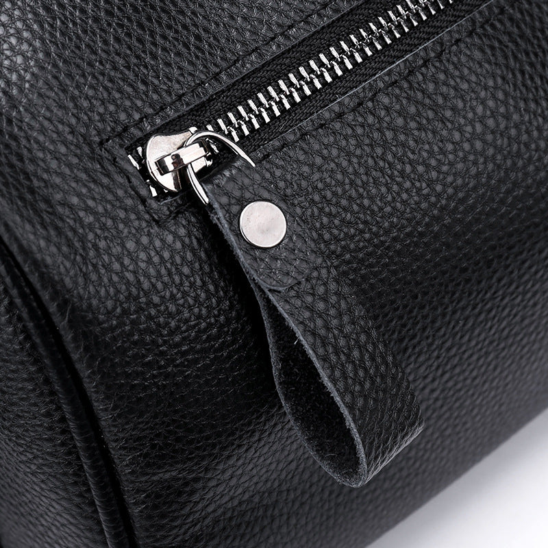 One-shoulder Crossbody Leather Bag