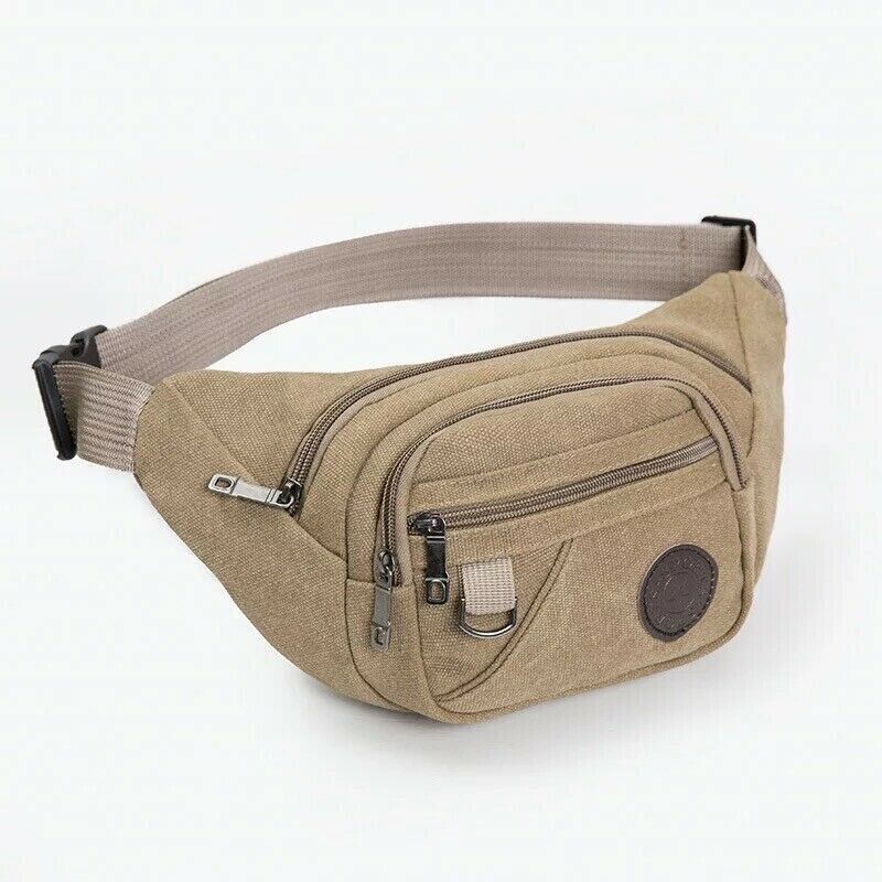 Fanny Pack Belt waist Bag Cross body Sling Shoulder Travel Sport Pouch.