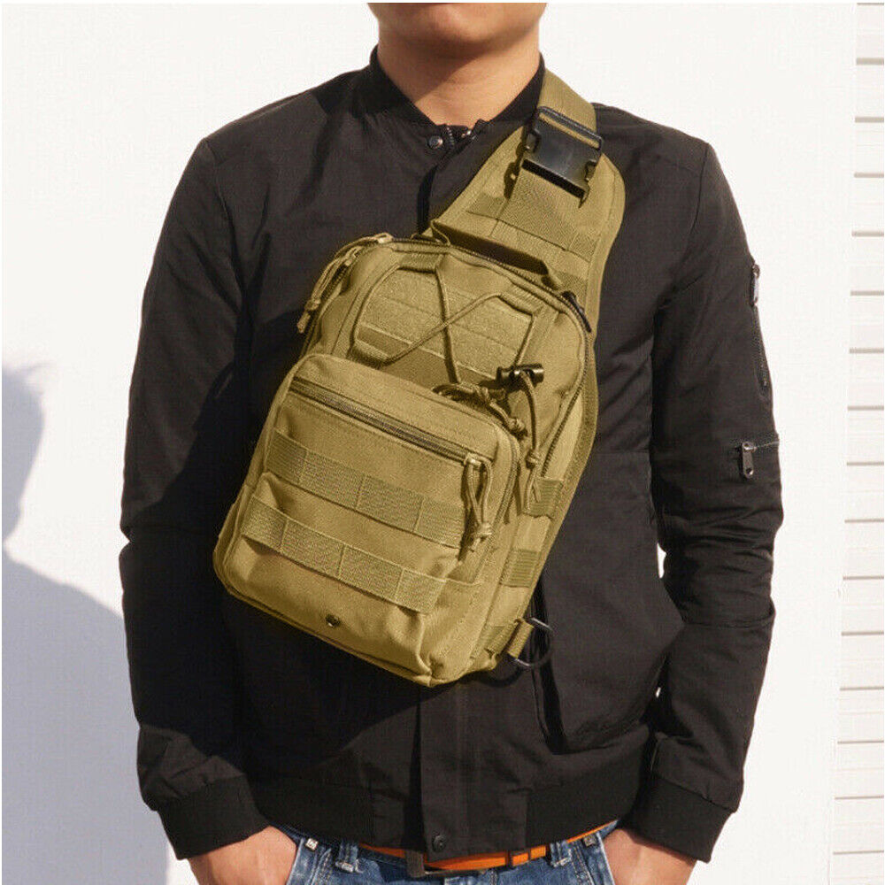 Mens Tactical Sling Chest bag